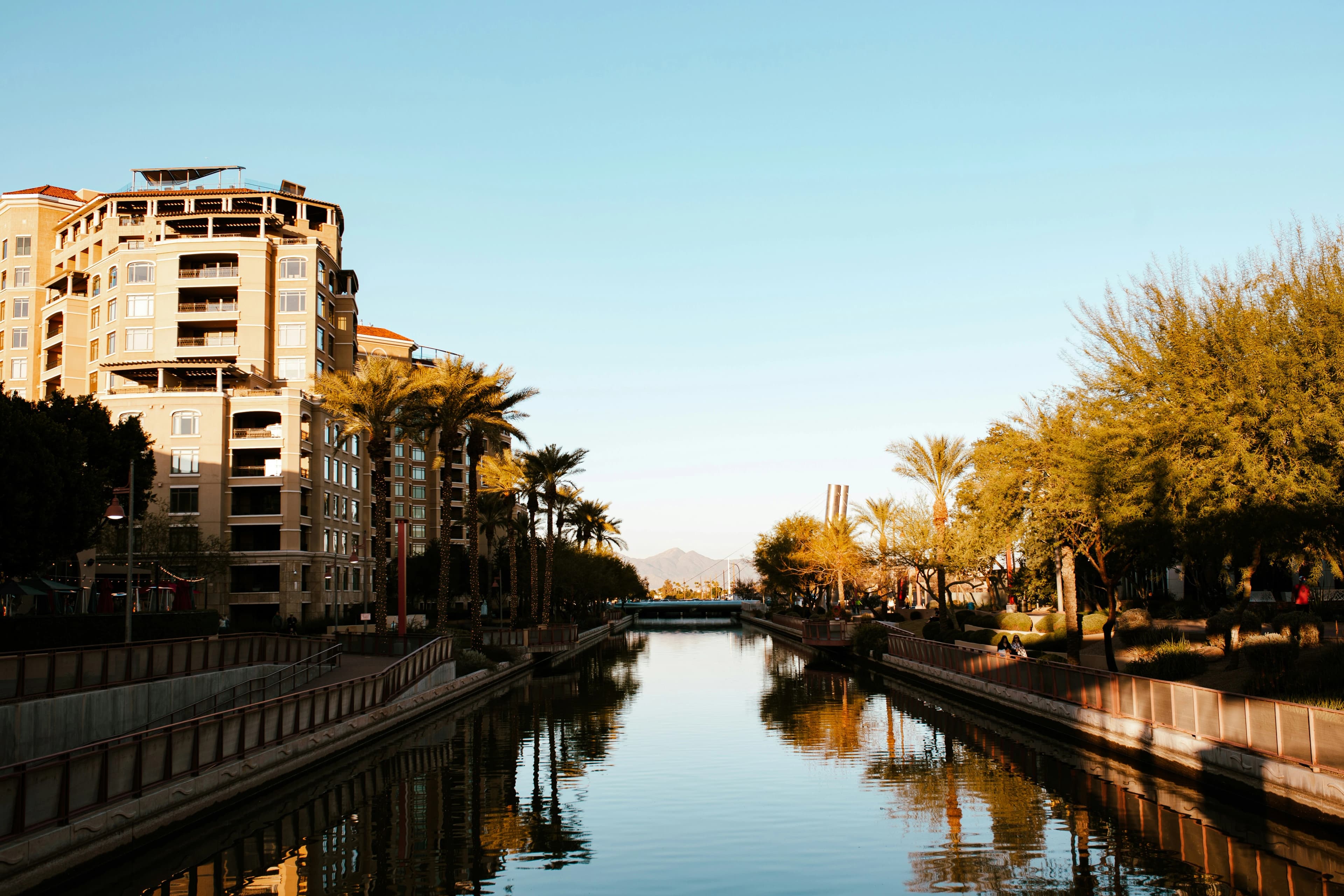 Beautiful Scottsdale Waterfront Canal